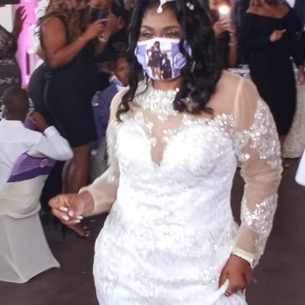 Rhinestones Wedding Dress